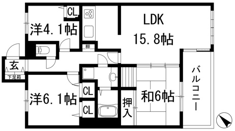 【間取り】
