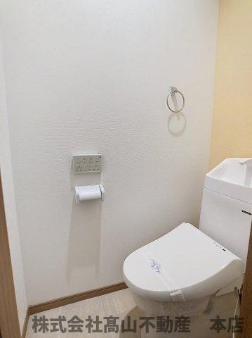 宗像市名残のアパートのトイレ