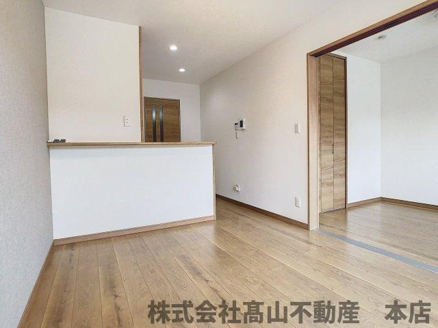 宗像市名残のアパートの居間・リビング