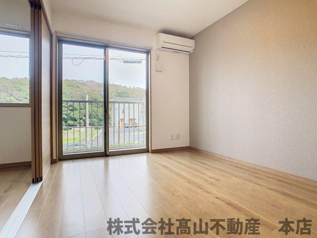 宗像市名残のアパートの居間・リビング
