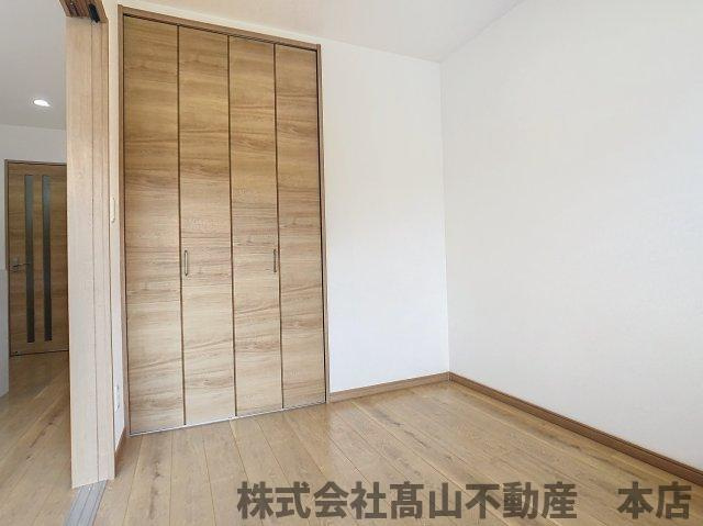 宗像市名残のアパートの寝室