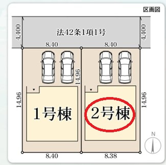 【区画図】 | リーブルガーデン姫路市大津区長松４期 | 区画図
