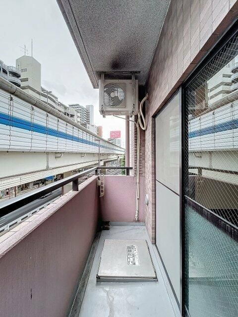 菱和パレス上馬のバルコニー