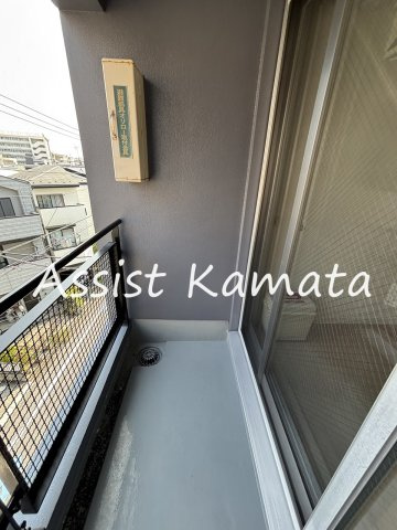 第１０朝日ビルのバルコニー