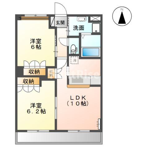 サンフォレスト駒寄の間取り
