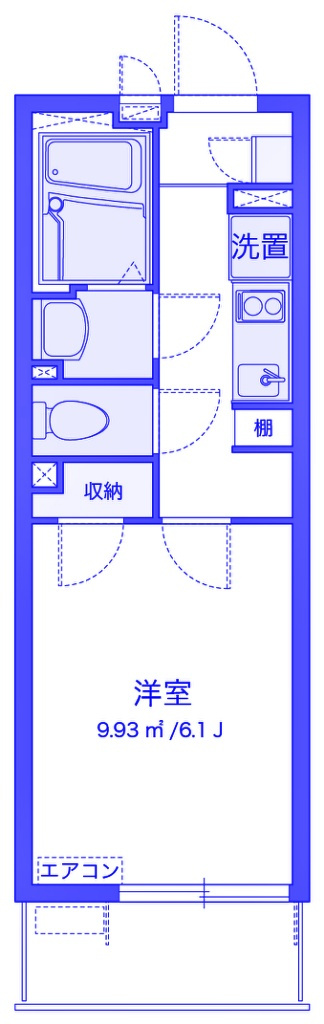 クレイノラギ　下落合の間取り