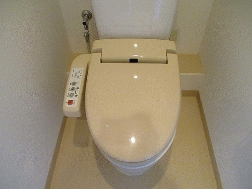 サーパス西新二丁目のトイレ|温水洗浄便座※前回募集時の写真２０２５年４月撮影