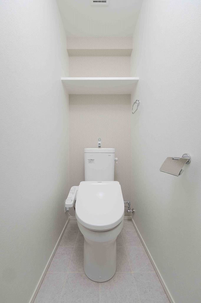 エンクレスト大手門GLOWのトイレ|ゆったりとした空間のトイレです