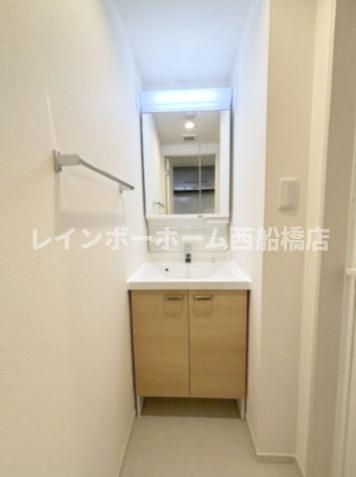 リブリ・船橋Ⅲの独立洗面台