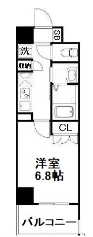 千葉ポートイーストの間取り|※反転タイプ