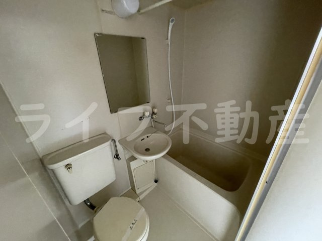 リリーフ明日香新石切の浴室|きれいなお風呂です