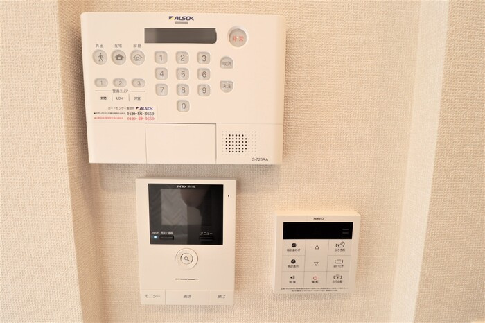 パークサイドアサミA棟のセキュリティ