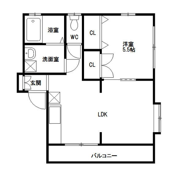 くすの木ハイムの間取り