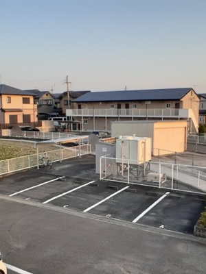 【駐車場】 | ニューシティＭＯＲＩⅠ | 駐車場があるので、車を買う予定の方も安心です