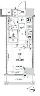 【間取り】 | La　Douceur吉野町