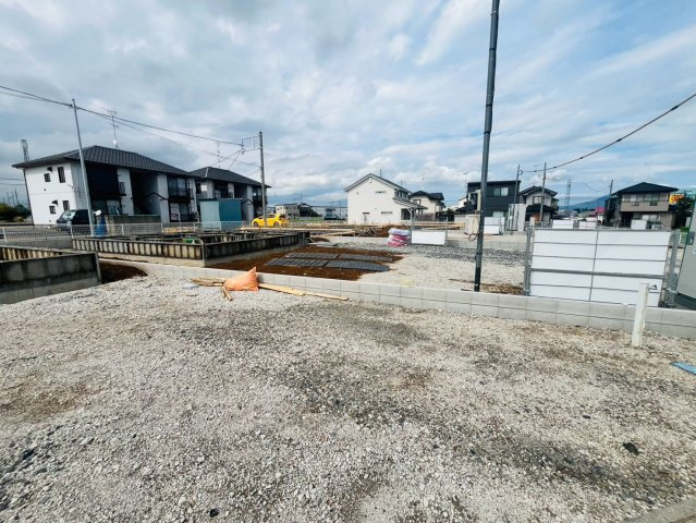 【Livele Garden】　下妻市下妻丙　全4邸の外観|〇２号棟〇
全居室南向き！
雨の日も安心インナーバルコニー付きのお家です♪
2026年7月撮影