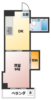 【間取り】 | 新井第3パティオ