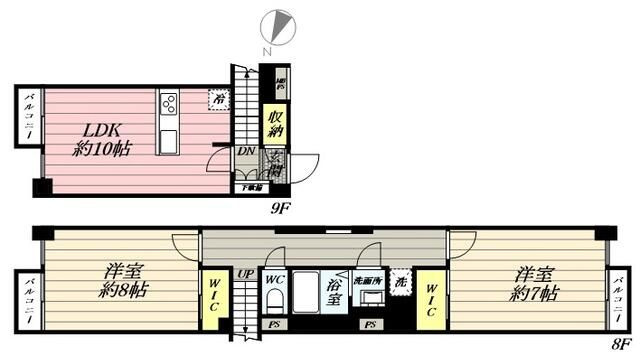 サトミビル池袋住宅の外観