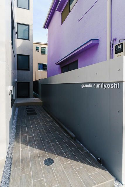 Grandir住吉のエントランス