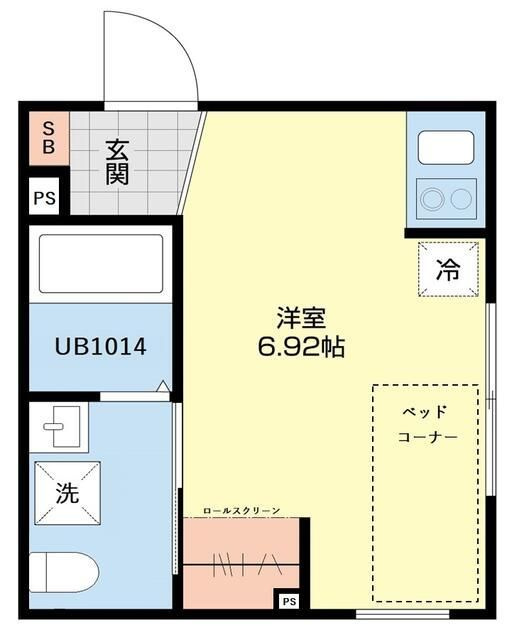 Grandir住吉の間取り