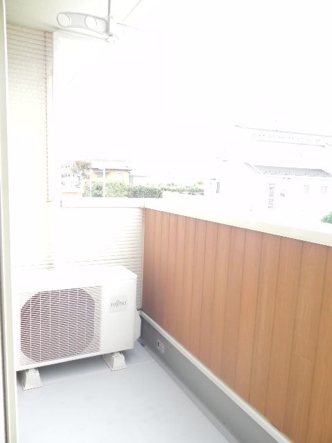 リッシュヒルズ柏の葉Ⅲのバルコニー