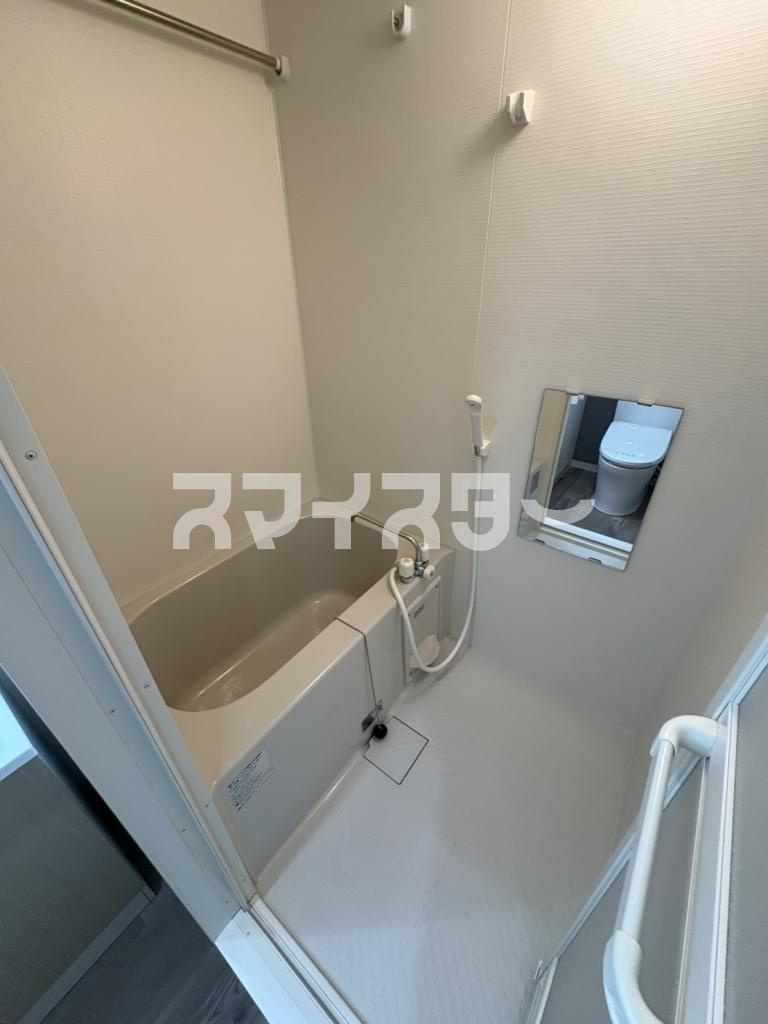 所沢市寿町のアパートの浴室