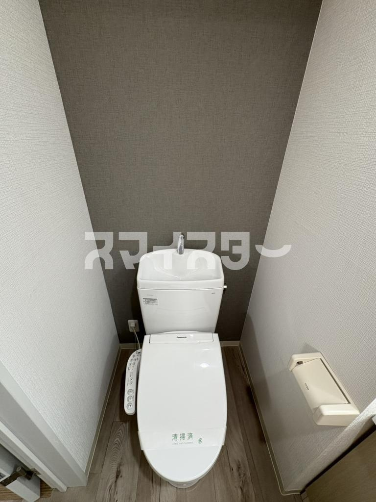 所沢市寿町のアパートのトイレ