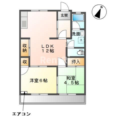メゾン平成の間取り