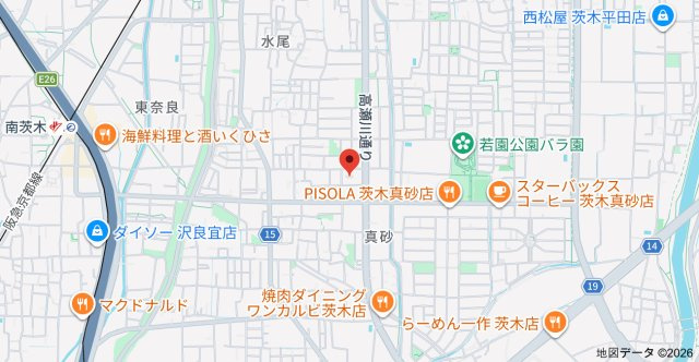 第2クリスタルハイツの地図