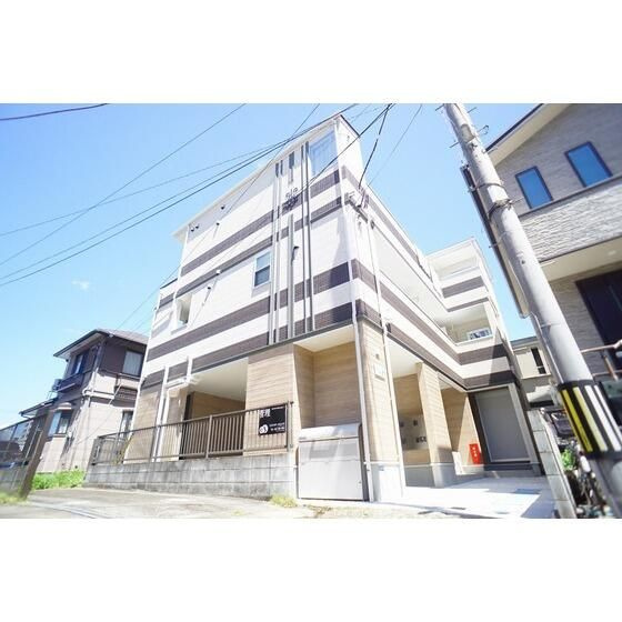 大和市上草柳７丁目のアパートの外観