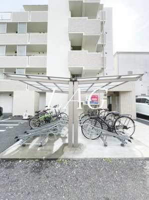 【その他共用部分】 | ラ　カーサ　内田 | 駐輪場です。