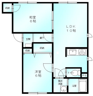 【間取り】 | はしもと3番館