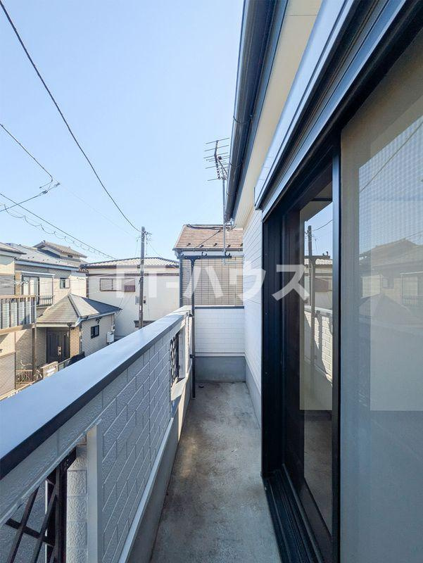 芝山戸建のバルコニー