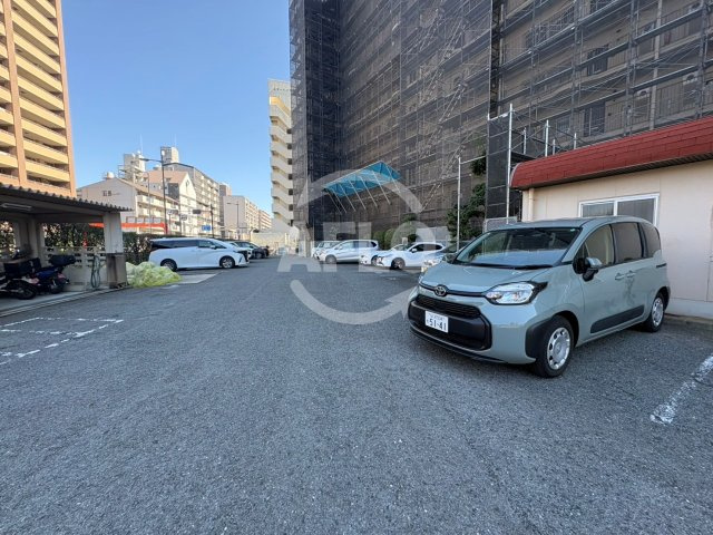 ハイム関目　関目小学校区の駐車場|ハイム関目　敷地内駐車場