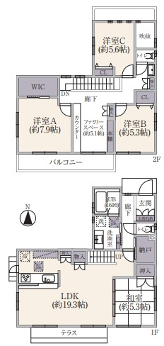 青葉区奈良5丁目中古戸建ての画像