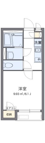【間取り】 | レオネクストシャトル杉田Ⅵ | 代表的な間取のため実際の間取とは異なる場合があります