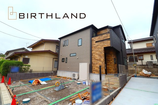 新築戸建・新築建売　郡山市安積町笹川中ノ渡戸　安積第三小・安積第二中の外観|【2号棟】2026年8月完成予定です！現地ご案内可能です♪お気軽にお問い合わせください！