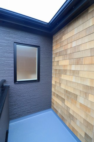 新築戸建・新築建売　郡山市安積町笹川中ノ渡戸　安積第三小・安積第二中のバルコニー|北西側のバルコニー