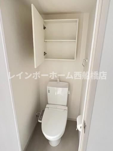 ローズパーク七番館のトイレ