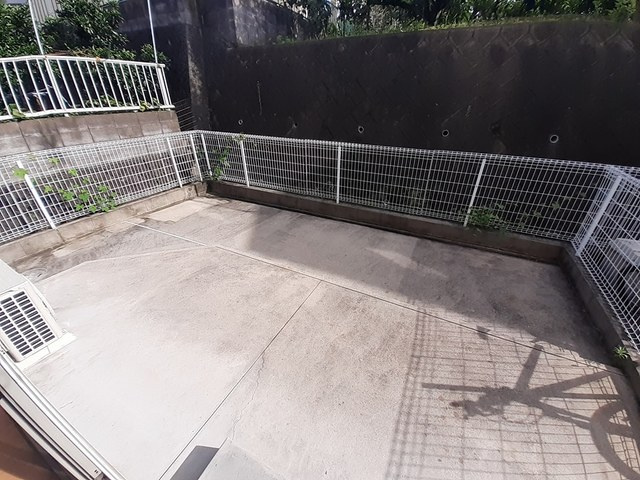 オリエンスＡのバルコニー