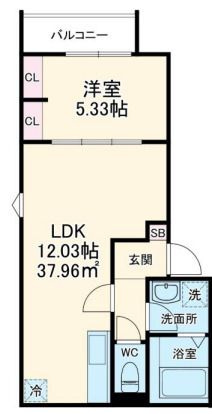 GRADUS藤沢の間取り