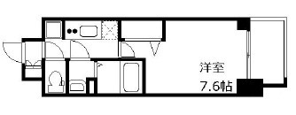 プレサンス難波フィールドの間取り