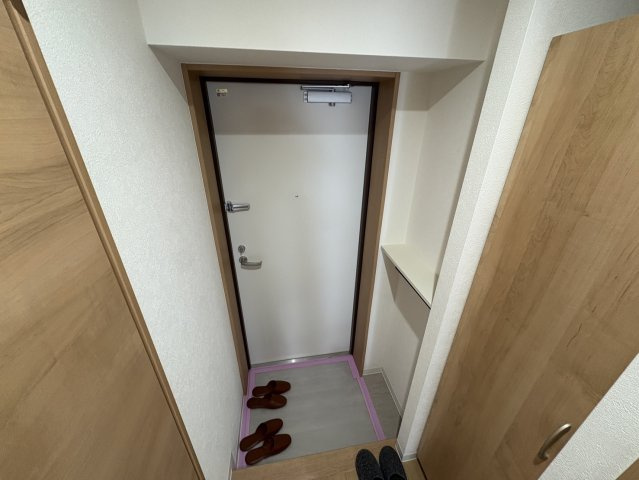 シェルグランデ広瀬橋の玄関|201号室のお部屋写真となります。