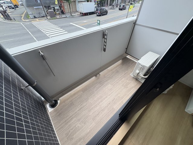 シェルグランデ広瀬橋のバルコニー|201号室のお部屋写真となります。