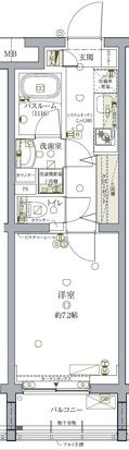 クレヴィスタ池袋ウエストの間取り