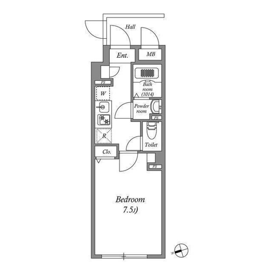 【間取り】 | SOLASIA　residence荻窪Ⅱ