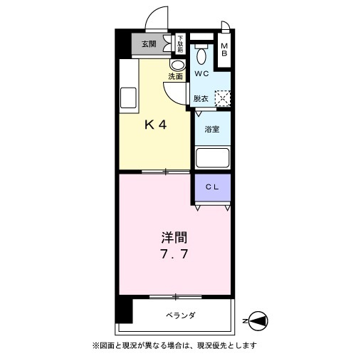 Ｔ’ｓ　Ｄｒｅａｍ　名駅の間取り