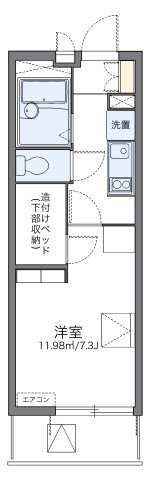 代表的な間取のため実際の間取とは異なる場合があります