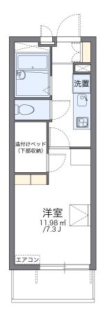 代表的な間取のため実際の間取とは異なる場合があります