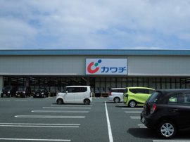 カワチまで750m